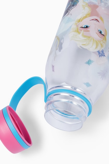 Kinderen - Frozen - drinkfles - 650 ml - fuchsiarood