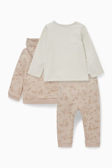 Babies - Baby outfit - 3 piece - beige