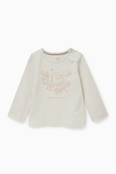 Bébés - Ensemble bébé - 3 pièces - beige