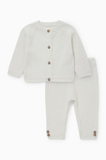 Babies - Baby outfit - 2 piece - cremewhite