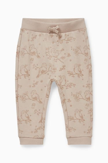 Bébés - Ensemble bébé - 3 pièces - beige