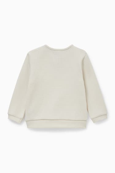 Bébés filles - Minnie Mouse - sweats pour bébé - beige