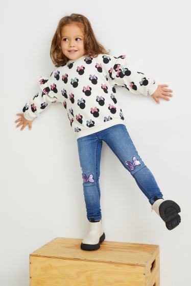 Bambini - Minnie - jeggings - jeans azzurro