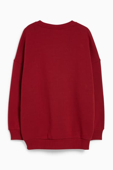 Donna - CLOCKHOUSE - felpa - rosso scuro