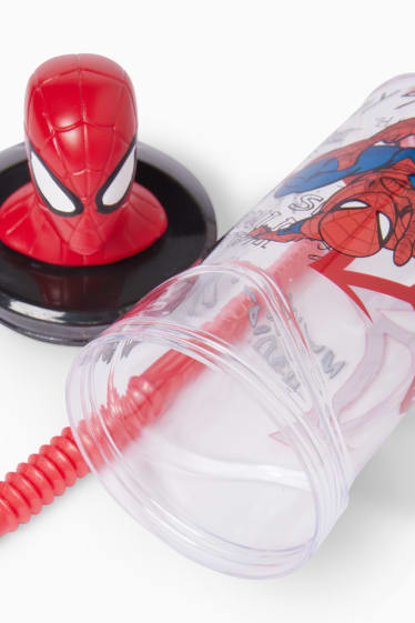 Niños - Spider-Man - vaso - 360 ml - rojo