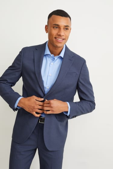 Men - Mix-and-match tailored jacket - regular fit - stretch - LYCRA® - dark blue