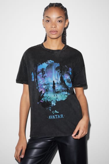 Adolescenți și tineri - CLOCKHOUSE - tricou - Avatar - gri închis