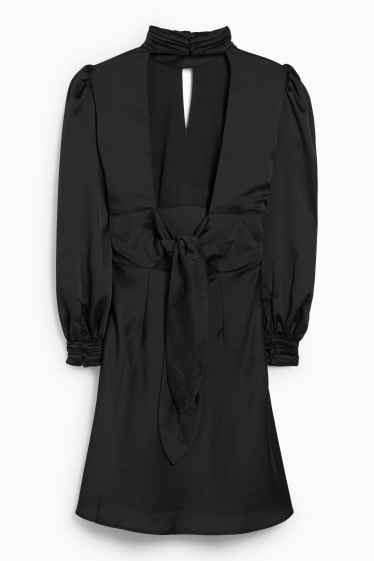 Femmes - Robe Fit & Flare - noir