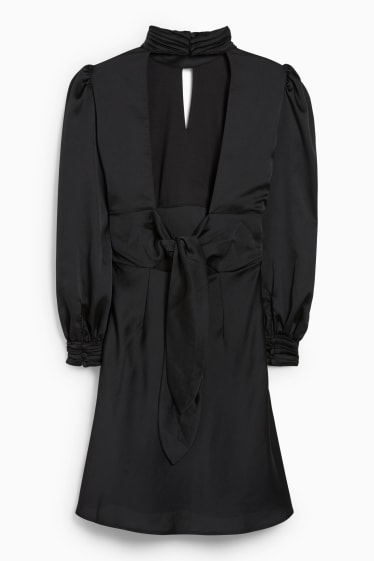 Donna - Vestito fit & flare - nero