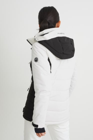 Women - Ski jacket - THERMOLITE®  - BIONIC-FINISH®ECO - white