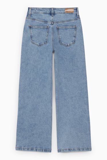 Bambini - Wide leg jeans - jeans azzurro