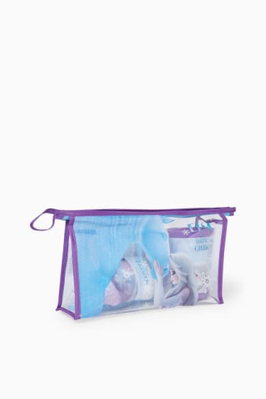 Children - Frozen - travel set - 4 piece - light blue