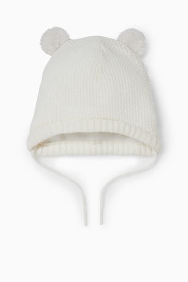 Babys - Baby-Mütze - weiß
