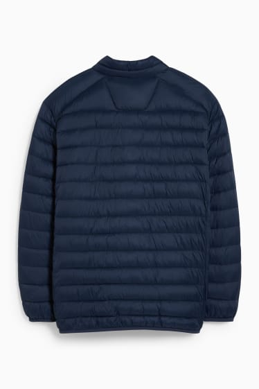 Men - Quilted jacket - dark blue