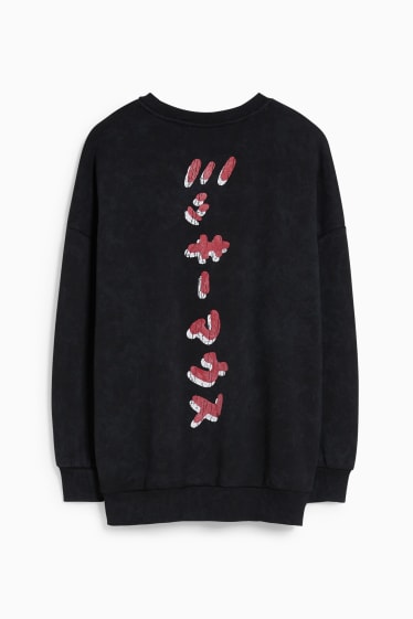 Dames - CLOCKHOUSE - sweatshirt - Mickey Mouse - grijs