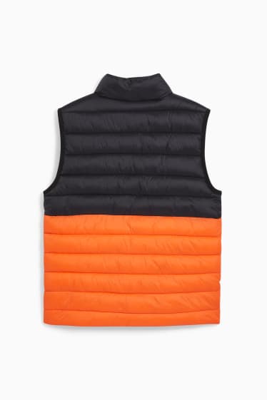 Kinderen - Gewatteerde bodywarmer - oranje