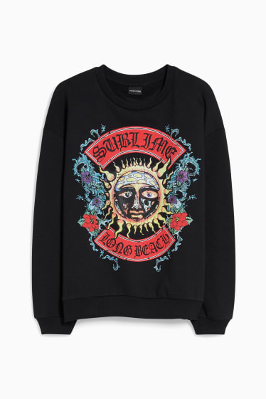 Donna - CLOCKHOUSE - felpa - Sublime - nero