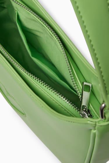 Mujer - CLOCKHOUSE - bolso de hombro pequeño - polipiel - verde claro