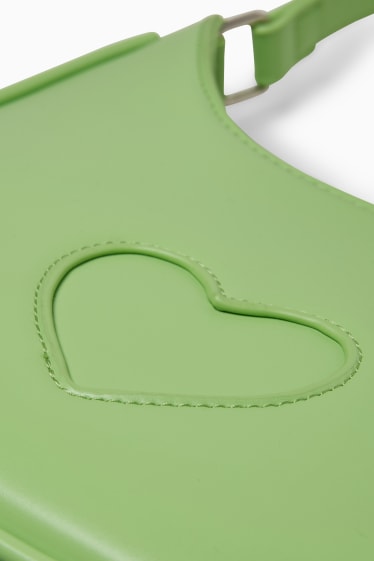 Donna - CLOCKHOUSE - borsetta da spalla - similpelle - verde chiaro