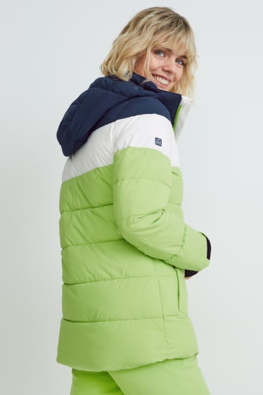 Femmes - Veste de ski - THERMOLITE®  - BIONIC-FINISH®ECO - vert fluo