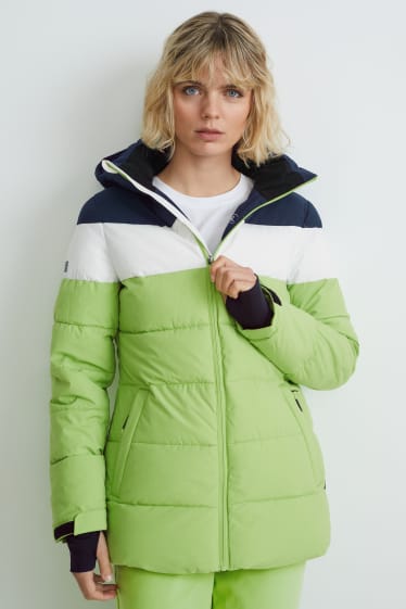 Femmes - Veste de ski - THERMOLITE® - BIONIC-FINISH®ECO - vert fluo
