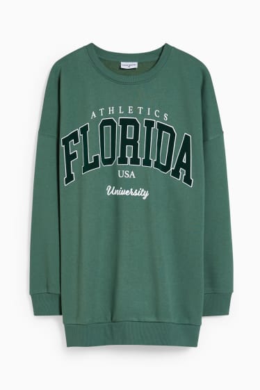 Donna - CLOCKHOUSE - felpa - verde scuro