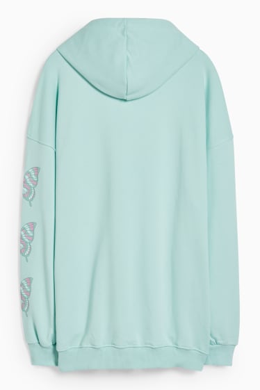 Donna - CLOCKHOUSE - felpa con cappuccio - verde menta