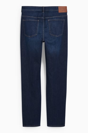 Damen - Straight Jeans - Mid Waist - LYCRA® - jeansblau