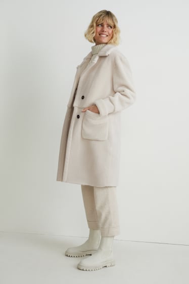 Femmes - Manteau - beige