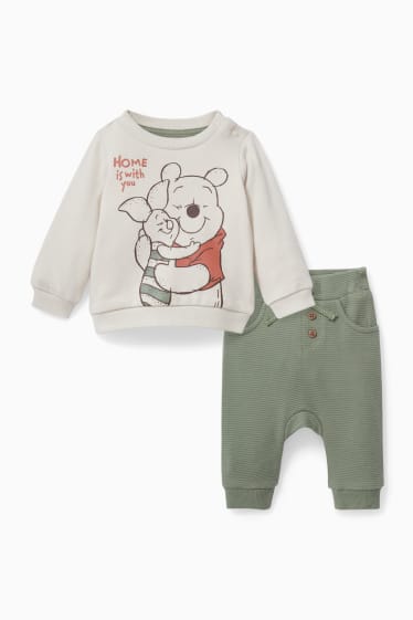 Babies - Winnie the Pooh - baby outfit - 2 piece - beige-melange
