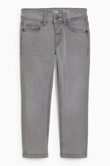 Dětské - Straight jeans - džíny - světle šedé