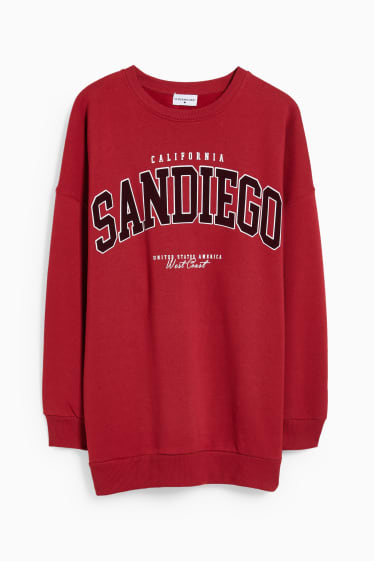Teens & young adults - CLOCKHOUSE - sweatshirt - red