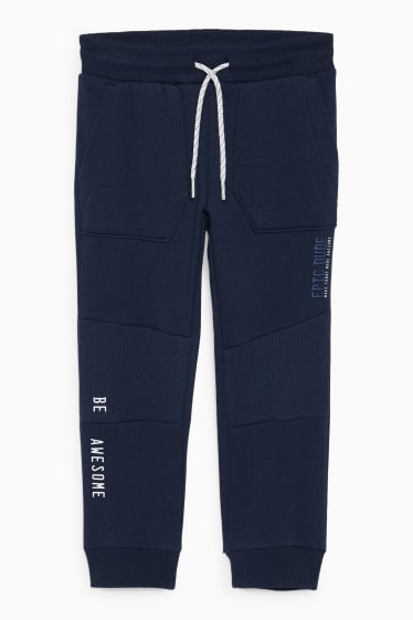 Enfants garçons - Pantalon de jogging - bleu foncé