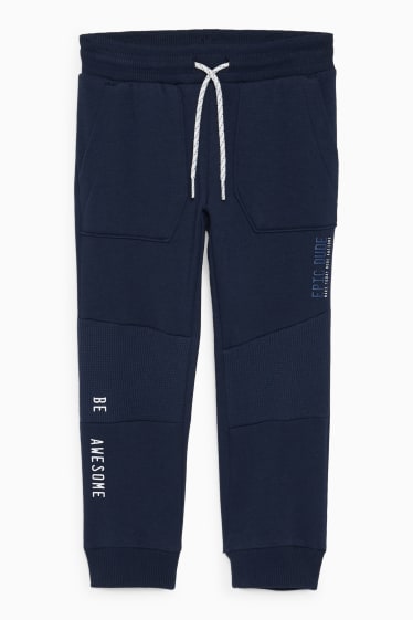 Enfants - Pantalon de jogging - bleu foncé