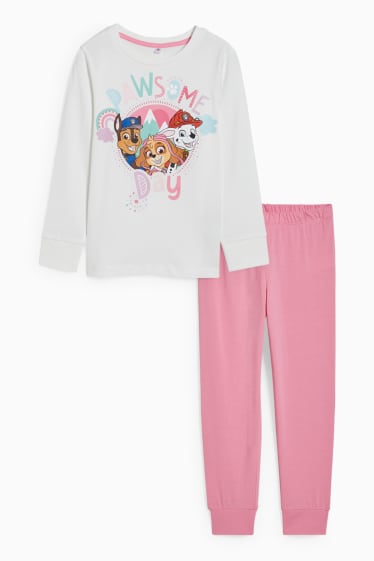 Kinder - Paw Patrol - Pyjama - 2 teilig - weiss