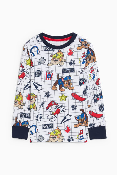 Bambini - Paw Patrol - pigiama - 2 pezzi - bianco