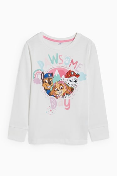 Children Girls - PAW Patrol - pyjamas - 2 piece - white