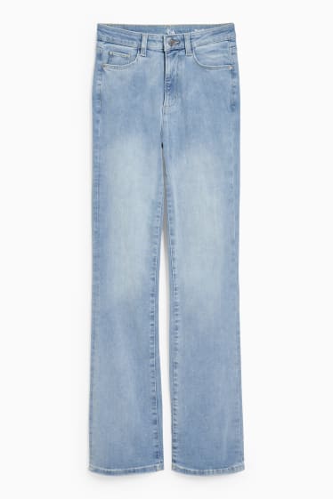 Mujer - Curvy jeans - high waist - bootcut - LYCRA® - vaqueros - azul claro