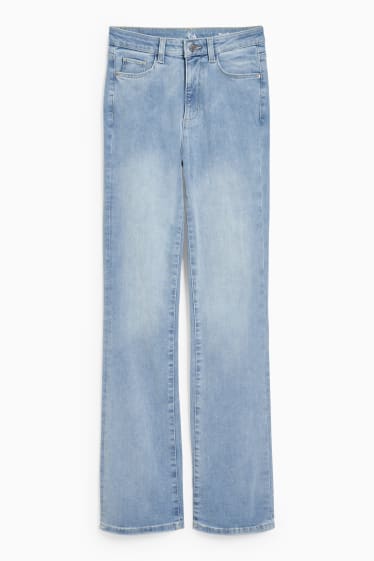 Femmes - Curvy jean - high waist - Bootcut - LYCRA® - jean bleu clair