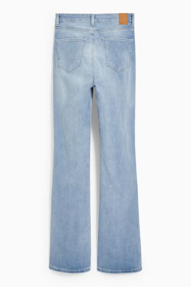 Mujer - Curvy jeans - high waist - bootcut - LYCRA® - vaqueros - azul claro