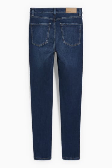 Dámské - Curvy jeans - high waist - skinny fit - LYCRA® - džíny - modré
