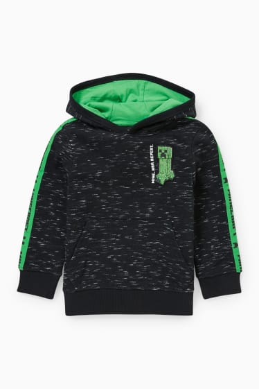 Kinder Jungen - Minecraft - Hoodie - dunkelgrau