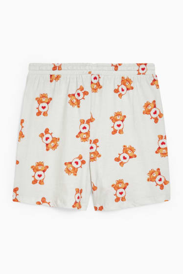 Women - CLOCKHOUSE - pyjama shorts - Care Bears - cremewhite