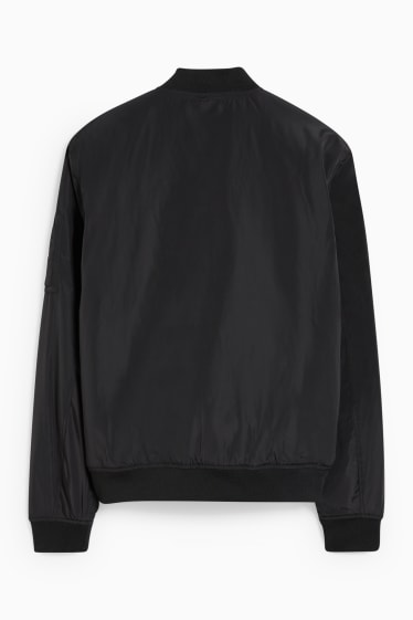 Men - Bomber jacket - black