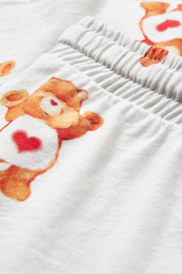 Dámské - CLOCKHOUSE - pyžamové šortky - Care Bears - krémově bílá