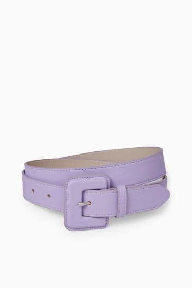 Femmes - Ceinture - synthétique - lilas