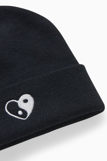 Jóvenes - CLOCKHOUSE - gorro - negro