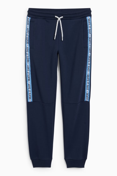 Enfants - Pantalon de jogging - bleu foncé