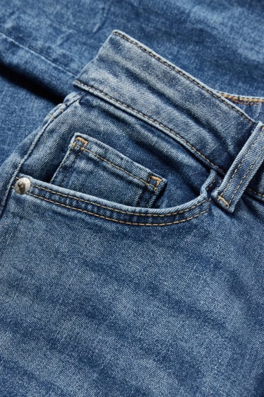 Damen - Curvy Jeans - High Waist - Skinny Fit - LYCRA® - jeansblau