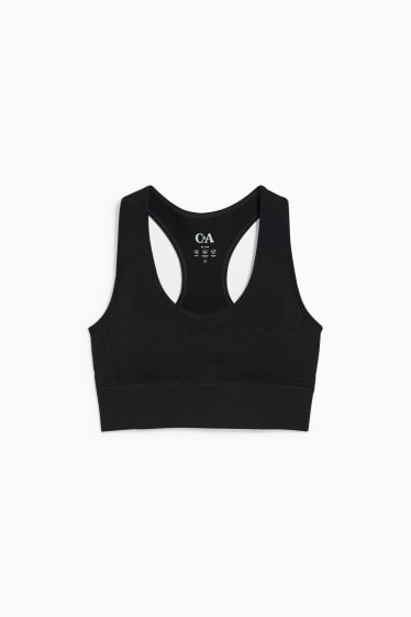 Femei - Sutien funcțional - vătuit - LYCRA® - negru